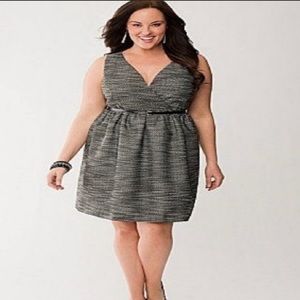 Lane Bryant plus size tweed dress, size 22